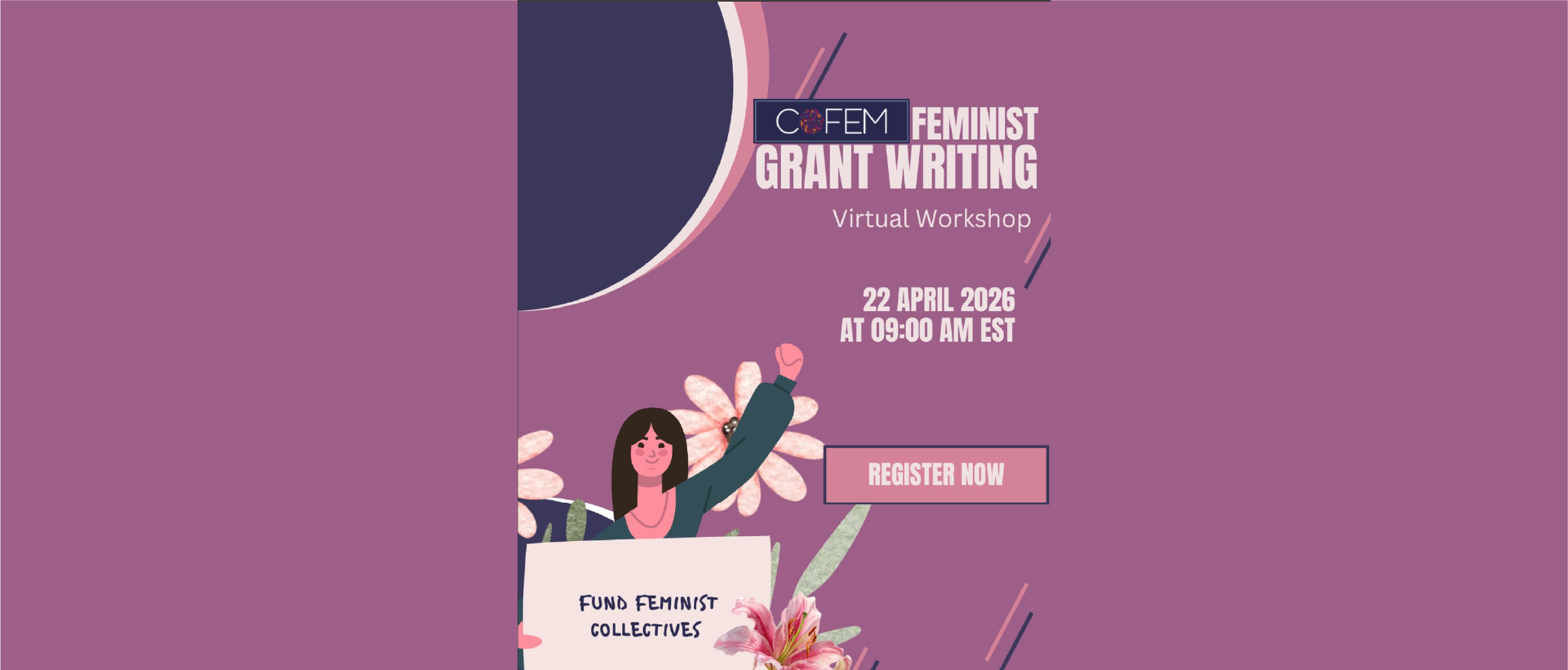 COFEM’s feminist grantwriting – Virtual workshop